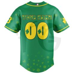 Boston Red Sox x St Patricks Day Limited Edition Baseball Jersey 3
