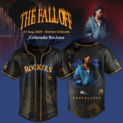 Colorado Rockies x The Fall Off World Tour 2026 Limited Baseball Jersey
