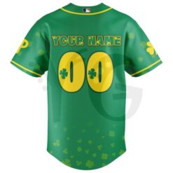 Phillies x St Patricks Day Limited Edition Baseball Jersey 3